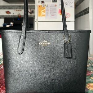 Coach small city tote bag